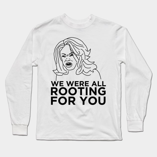 Tyra Banks - We Were All Rooting For You Long Sleeve T-Shirt by Hoagiemouth